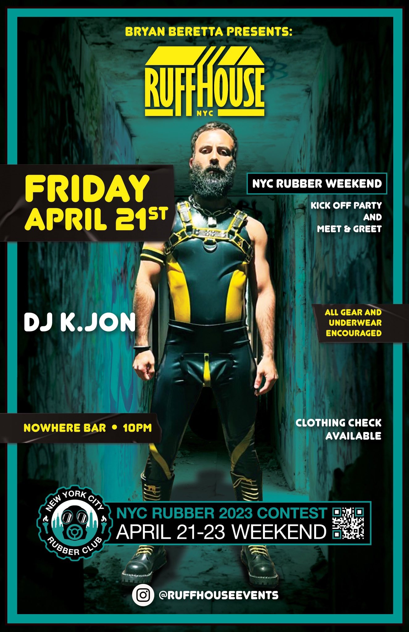 First annual NYC Rubber Club title holder competition meet and greet